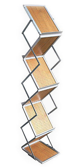ZigZag Holder (wooden) Medinės konstrukcijos